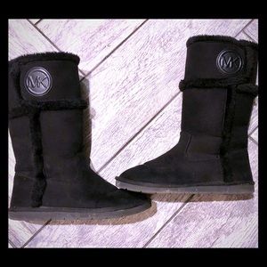 Michael Kors Black Fur Boots